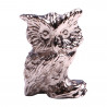 Chouette en relief décoration et collection cadeau porte bonheur bijouterie marque By Mode France