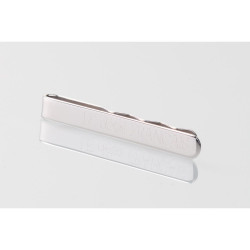 Pince à Cravate Argent rhodié "L'intemporelle"