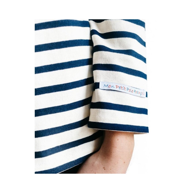Marinière enfant Manche longue - Rayures horizontales