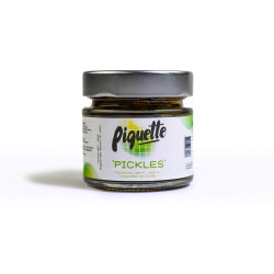 Pickles PIQUETTE poivrons verts, aneth, vinaigre de cidre