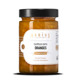 Excellente confiture sucrée Marius - Gout orange