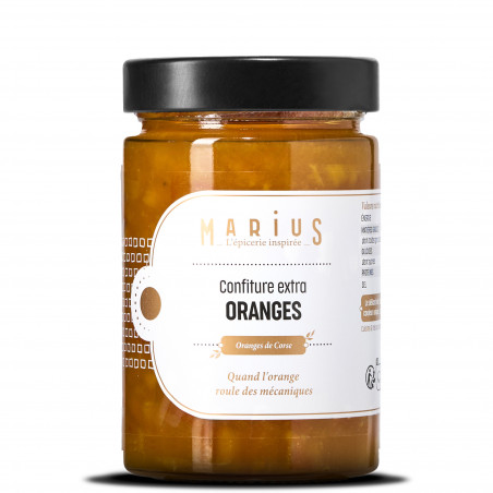 Excellente confiture sucrée Marius - Gout orange