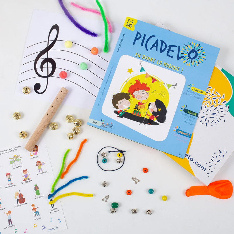 Coffret éducatif & créatif " La musique"