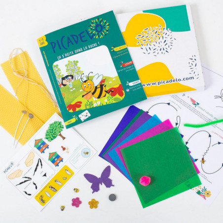 Coffret éducatif & créatif " Les abeilles"